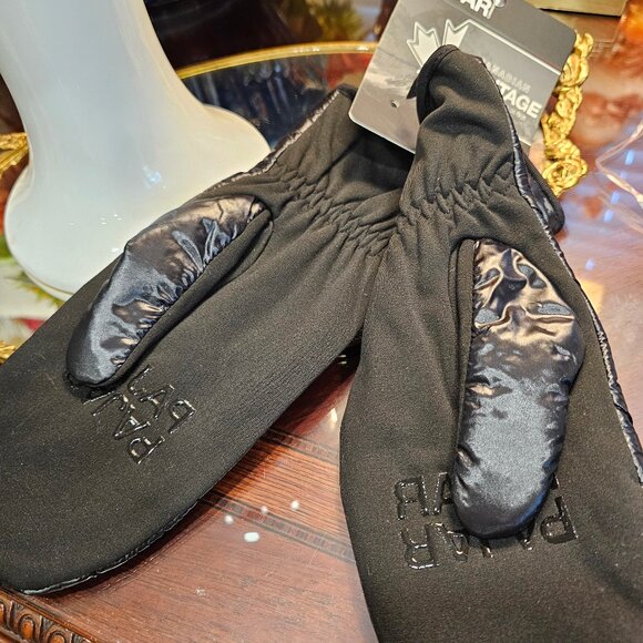 Pajar Black Heritage Mittens Gloves NWT , size M/L - Picture 4 of 5